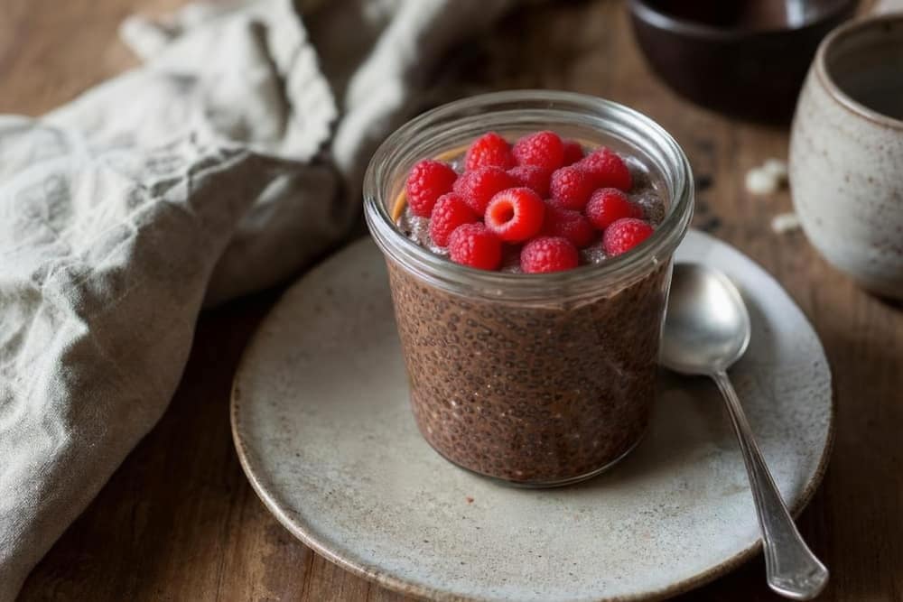 Chocolade-chiapudding