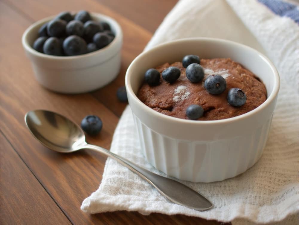 Eiwitrijke mugcake