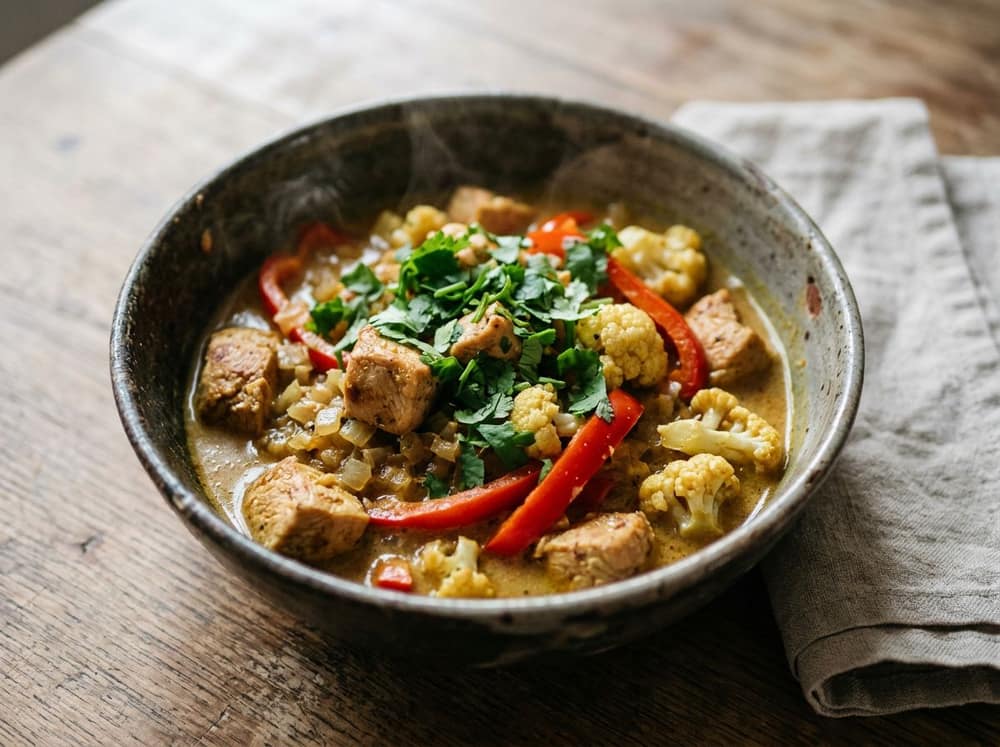Magere kip curry