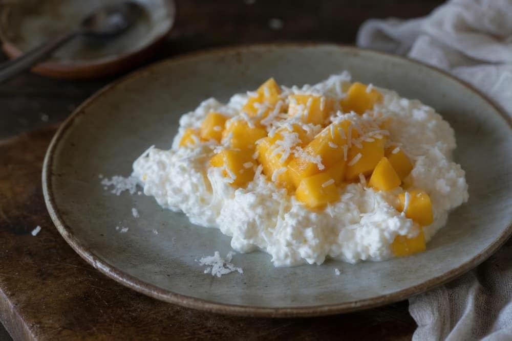 Mango-kokoskwark