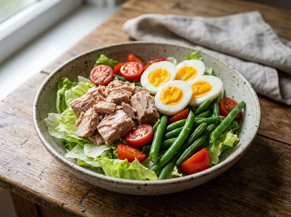Salade niçoise light