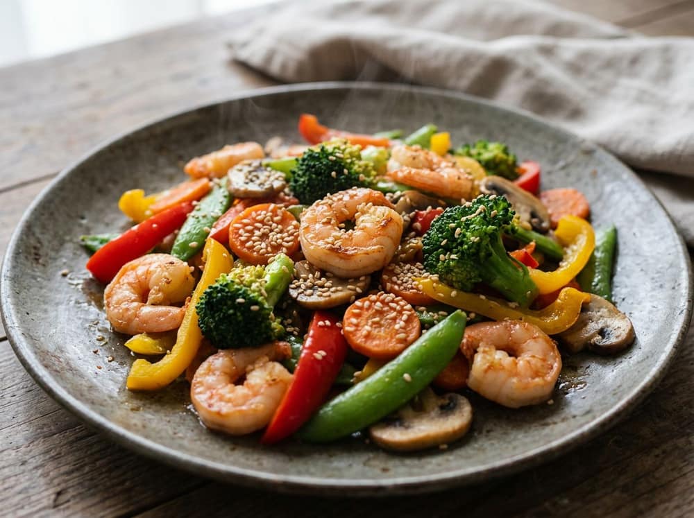 Snelle gezonde wok in 15 minuten