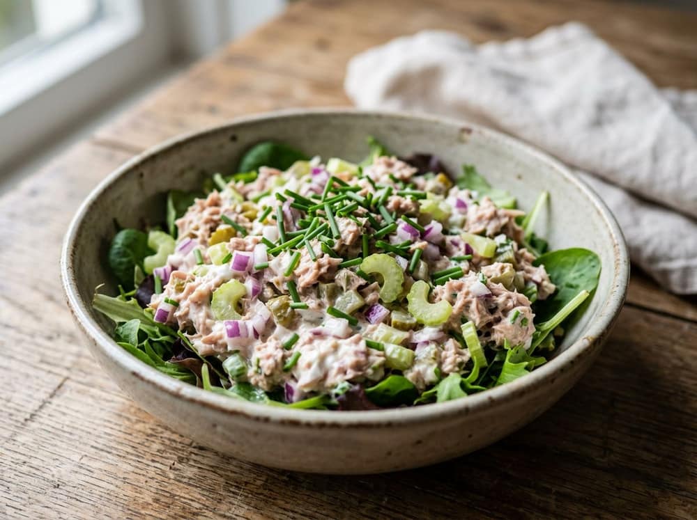Tonijnsalade zonder mayo