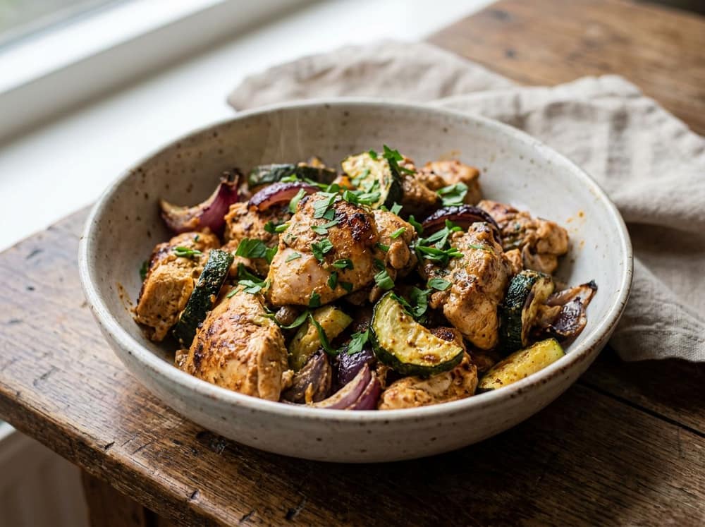 Turkse yoghurt-kip uit de oven
